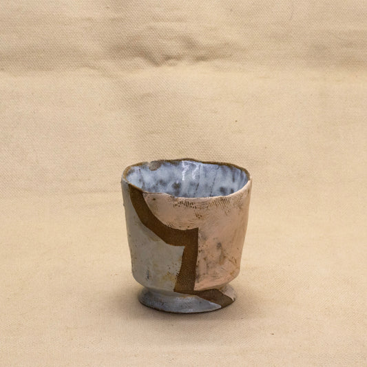 Sipping Tumbler with Lines #1 by Nina Berinstein