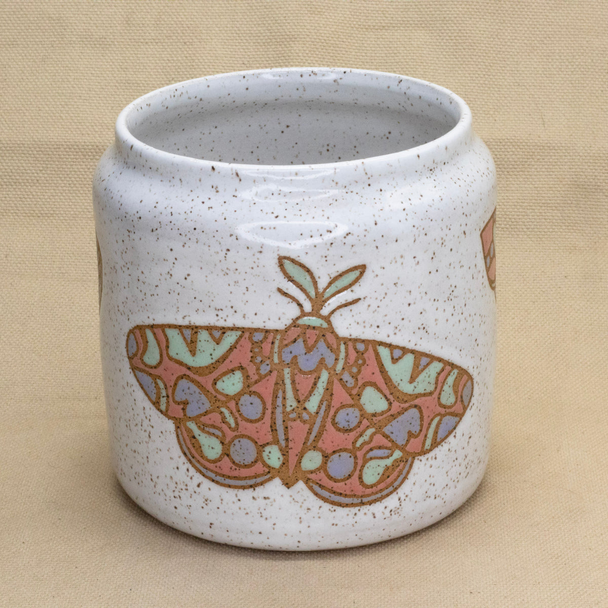 Moth Vase 1 by Jess Wiseheart