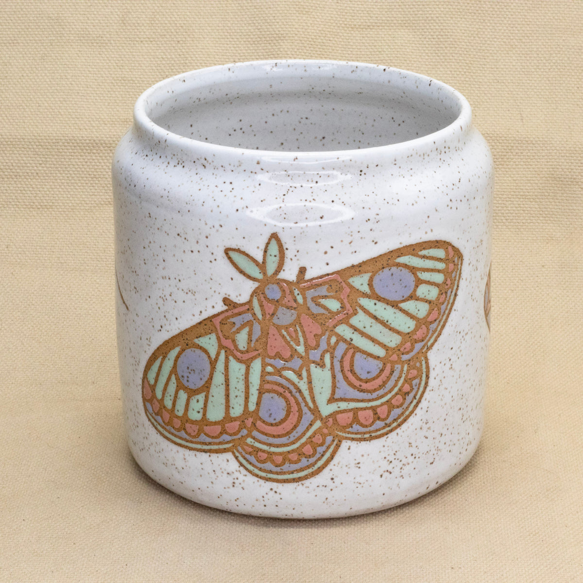 Moth Vase 1 by Jess Wiseheart