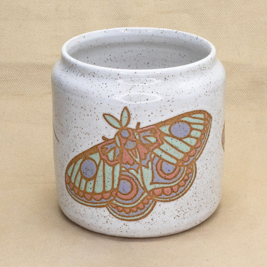 Moth Vase 1 by Jess Wiseheart