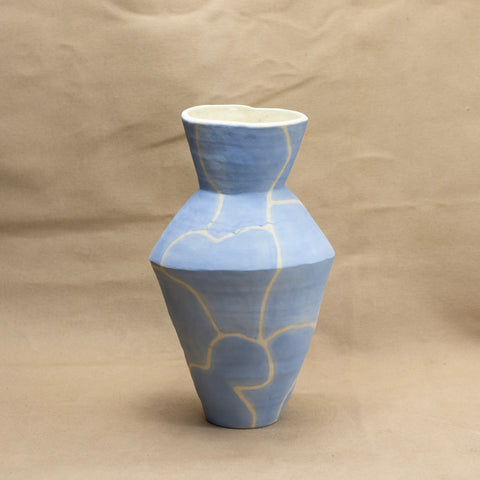 Map Vase (Blue) by Hop & Jans Studio