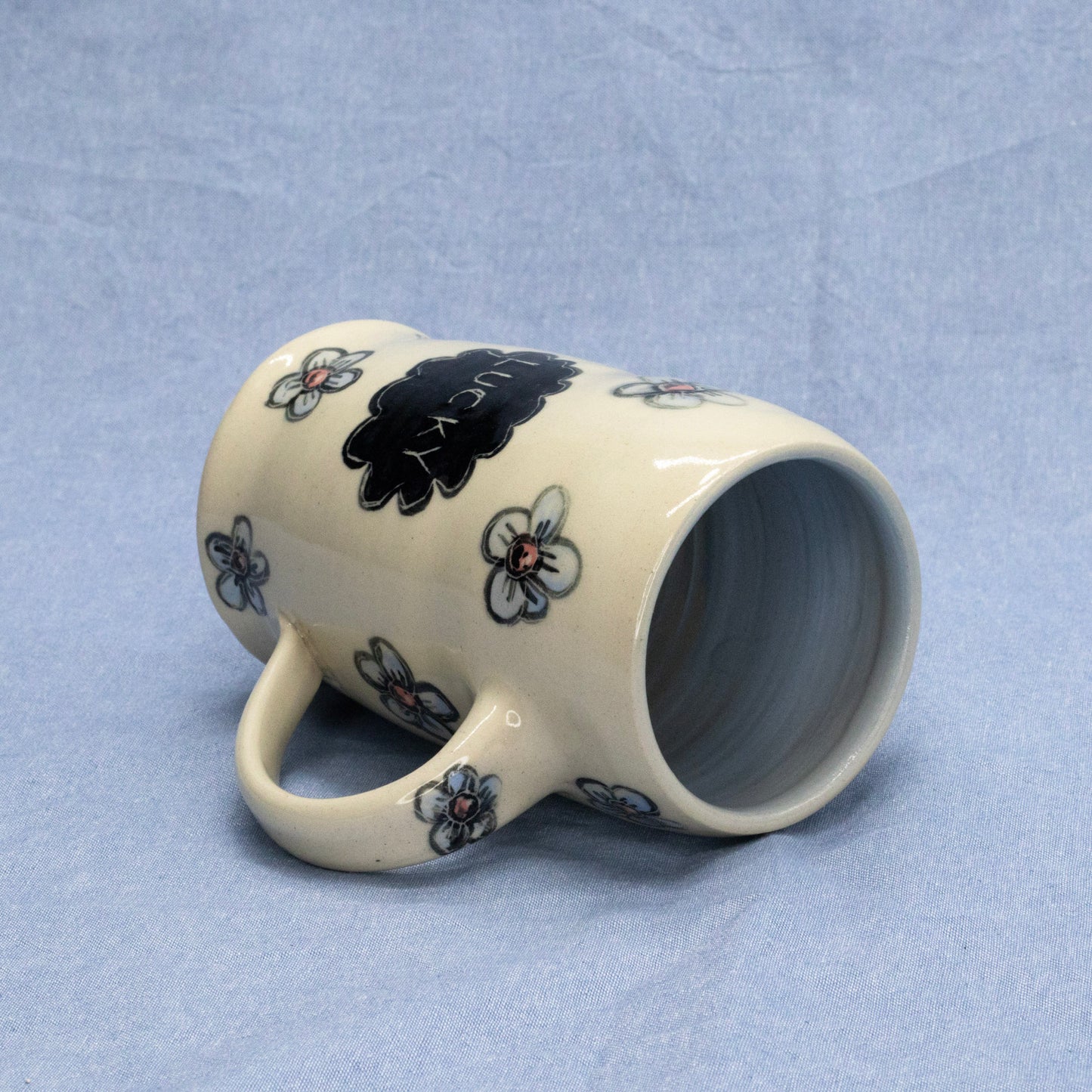 Lucky Flower Bunny Cup by Frank Jacques