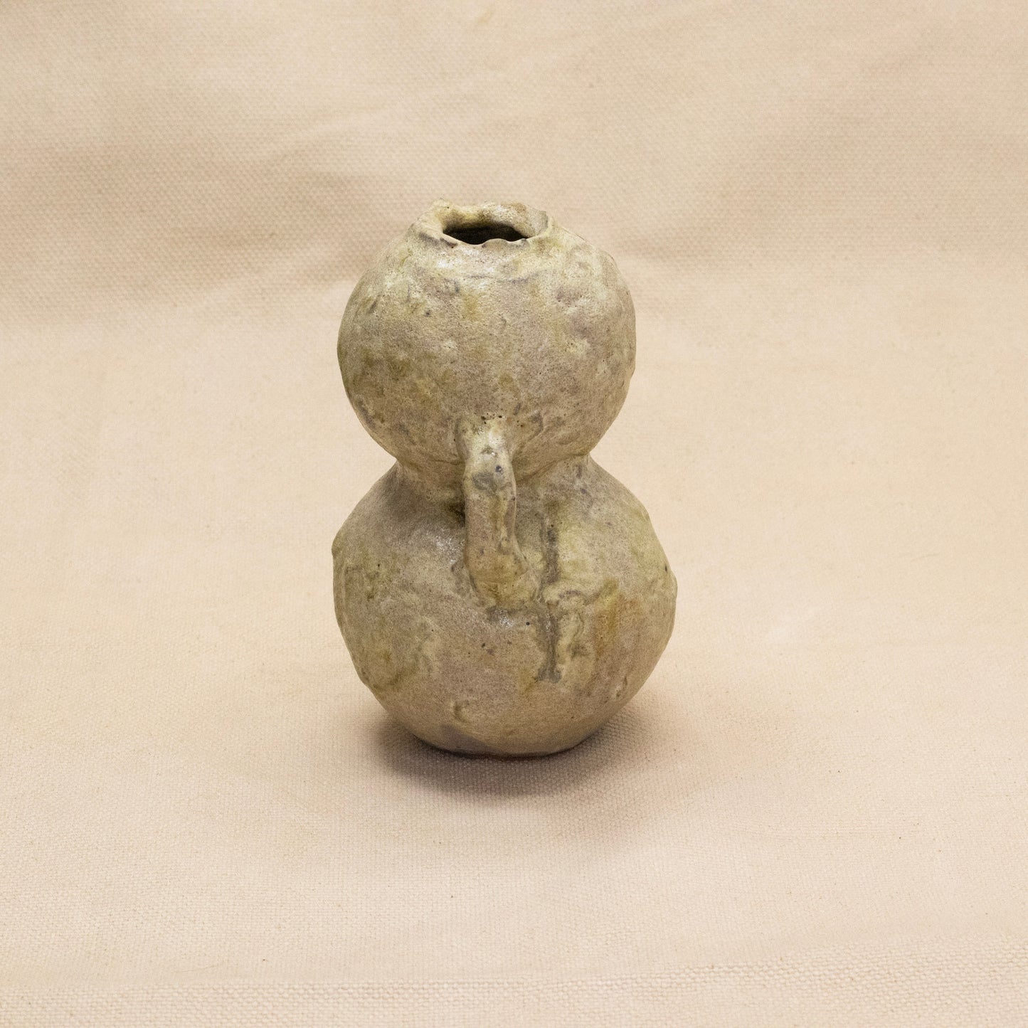 Handbuilt Vase with Handles by Cade Hollomon