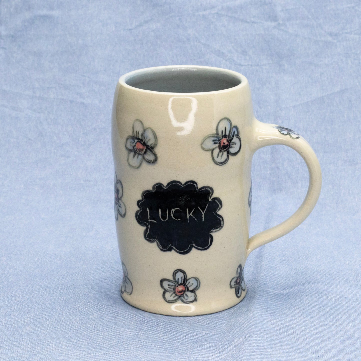 Lucky Flower Bunny Cup by Frank Jacques