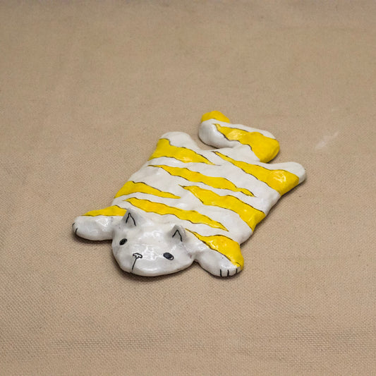 Flat Cat #2 by Ryana Lawson