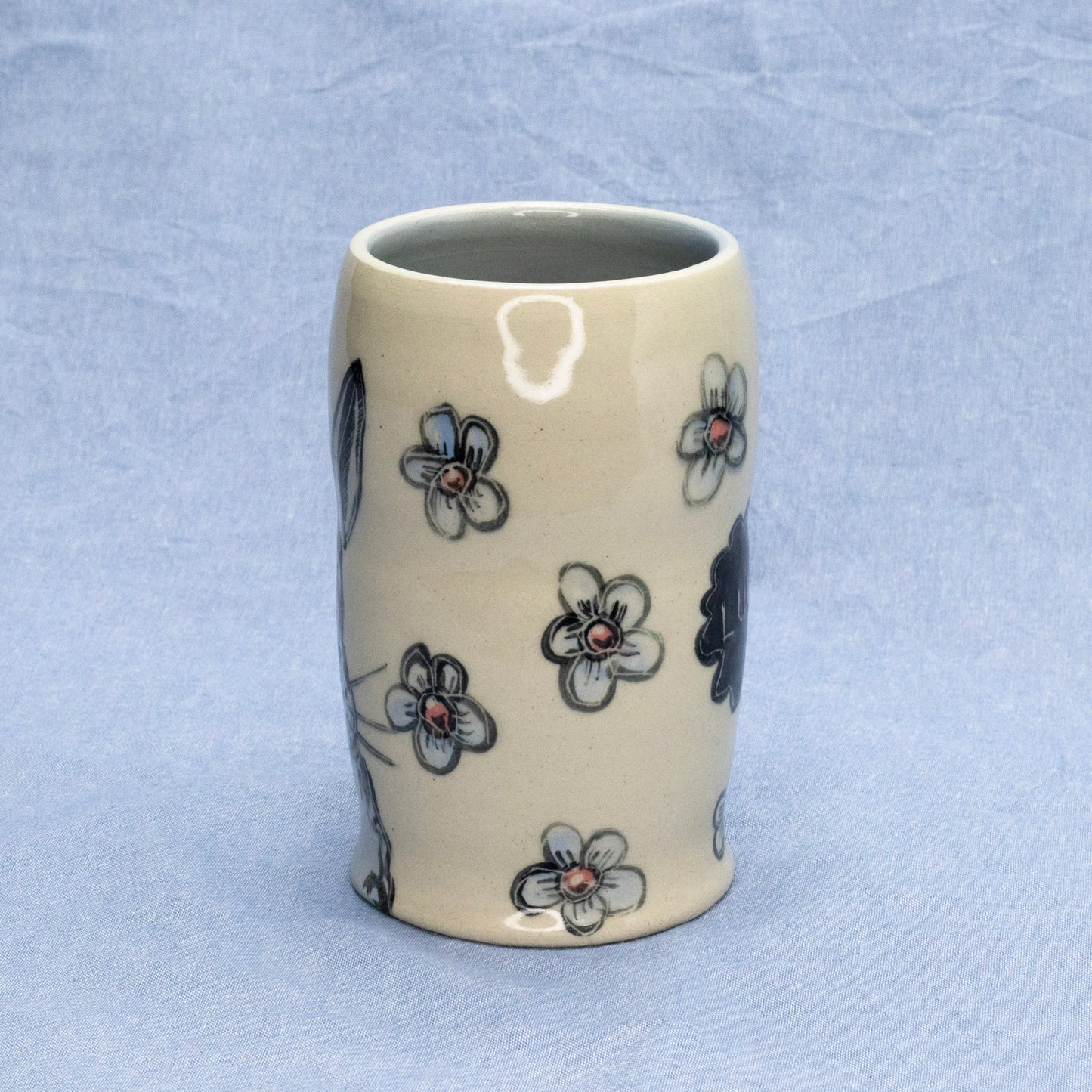Lucky Flower Bunny Cup by Frank Jacques