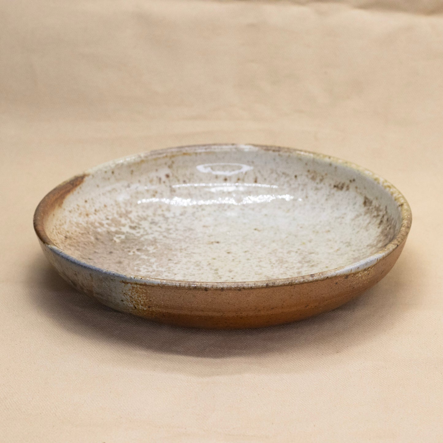 Soda-Fired Wide Serving Bowl by Sarah Steininger Leroux