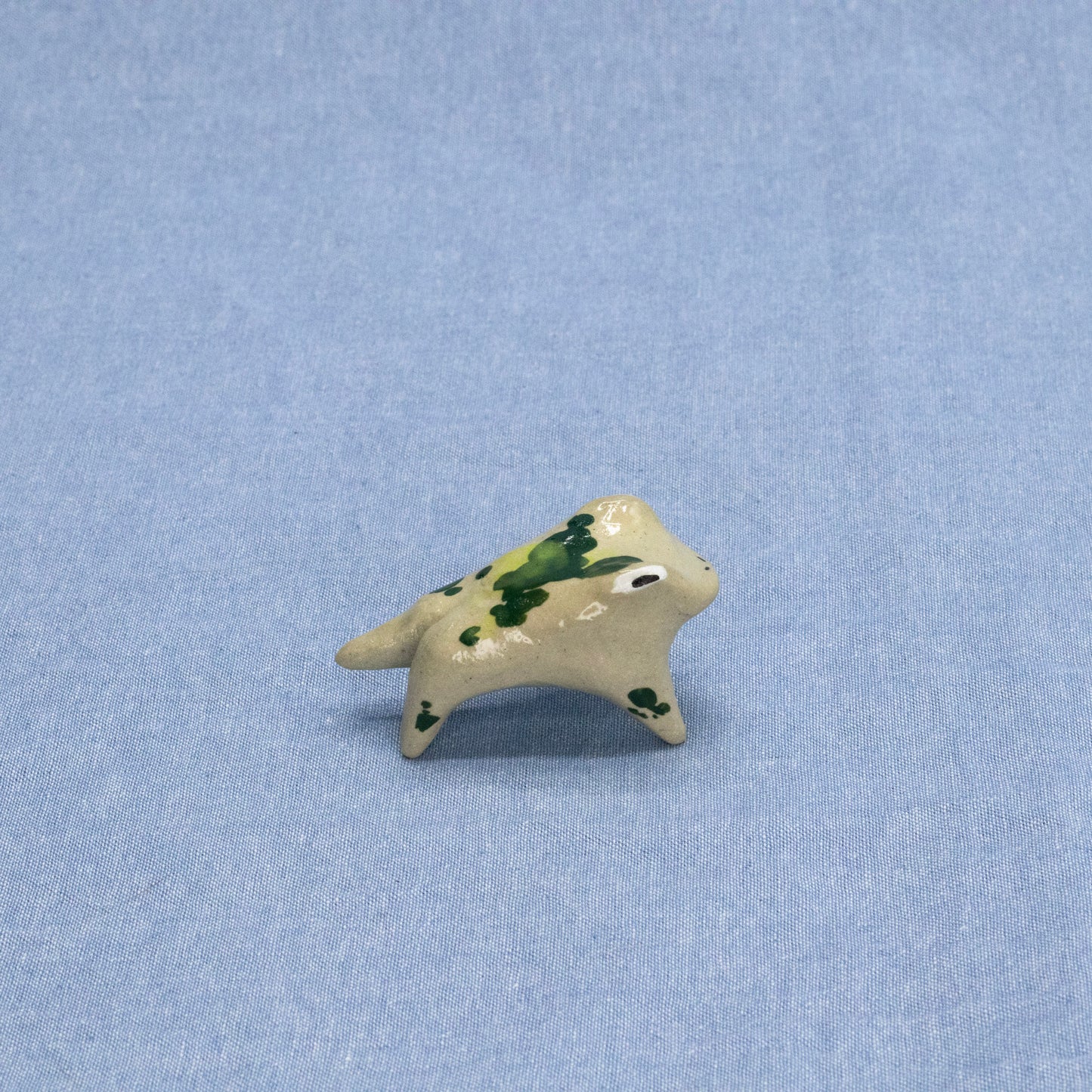 Yoga Frog Figurines by Honeydew Moon Studio