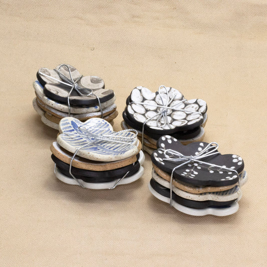 Small Plate Sets by Yuka Nakano