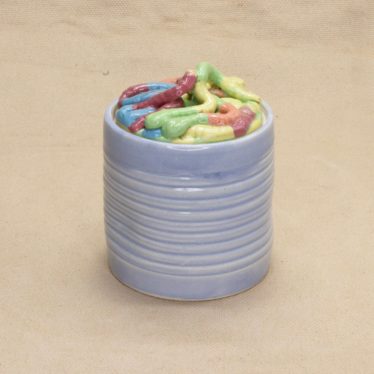 Can of Worms Jar #2 by Amber Frances
