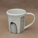 Cactus Mug #1 by Rachel Burns Ceramics