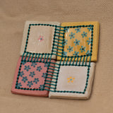 Floral Coaster Set by Samantha Schauer