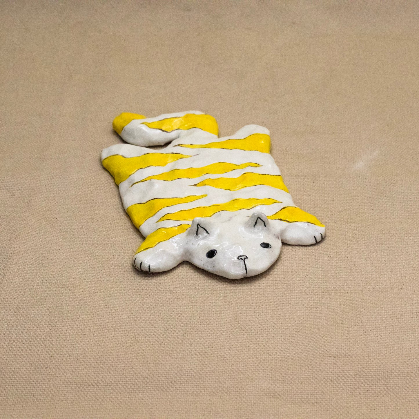 Flat Cat #2 by Ryana Lawson