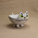 Cat Bowl (White) by Yuka Nakano