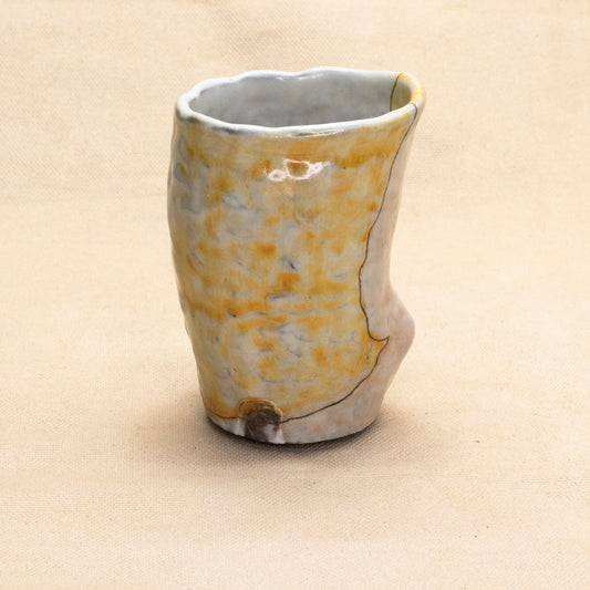 Tumbler with Lines #1 by Nina Berinstein