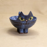 Cat Bowl (Blue) by Yuka Nakano