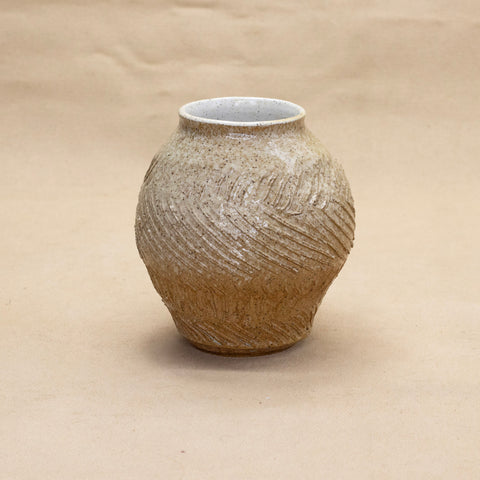 Twist Vase by Falkin Pottery