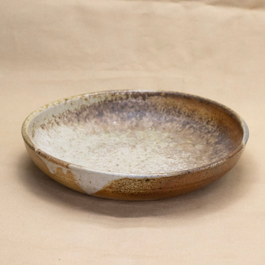 Soda-Fired Wide Serving Bowl by Sarah Steininger Leroux