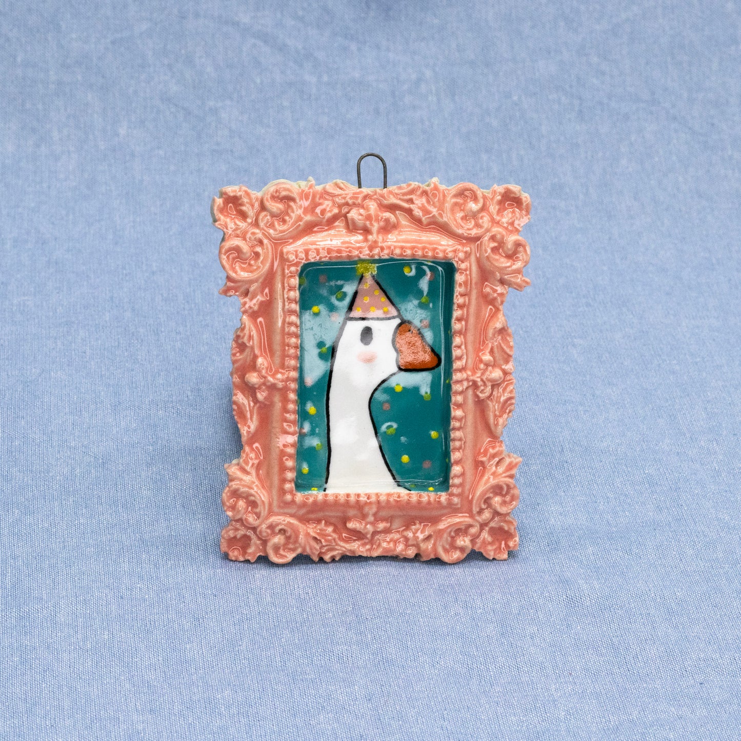 Framed Party Marty (Pink) by The Introverted Potter