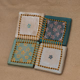 Floral Coaster Set by Samantha Schauer