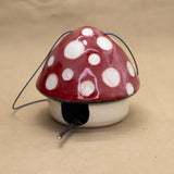 Small Toadstool Birdhouse by Bridgette Landers