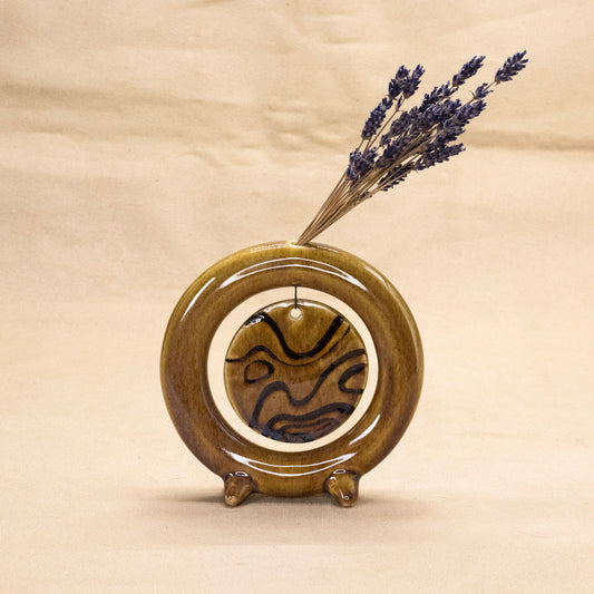 Medallion Bud Vase by Jem Tong