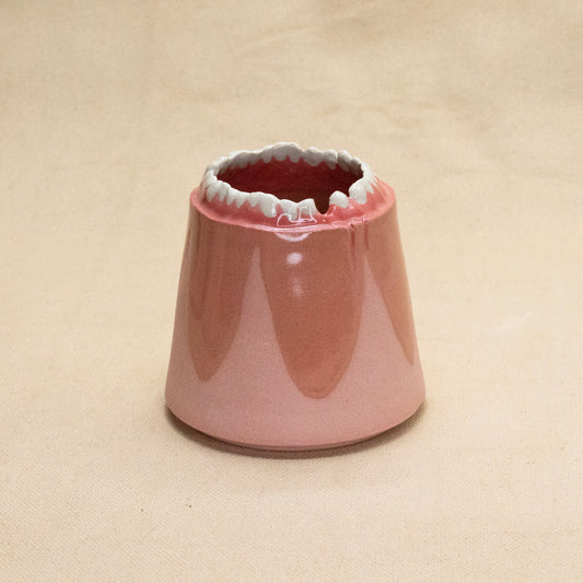 Teeth Cup (Missing Tooth) by Gabs Conway Ceramics