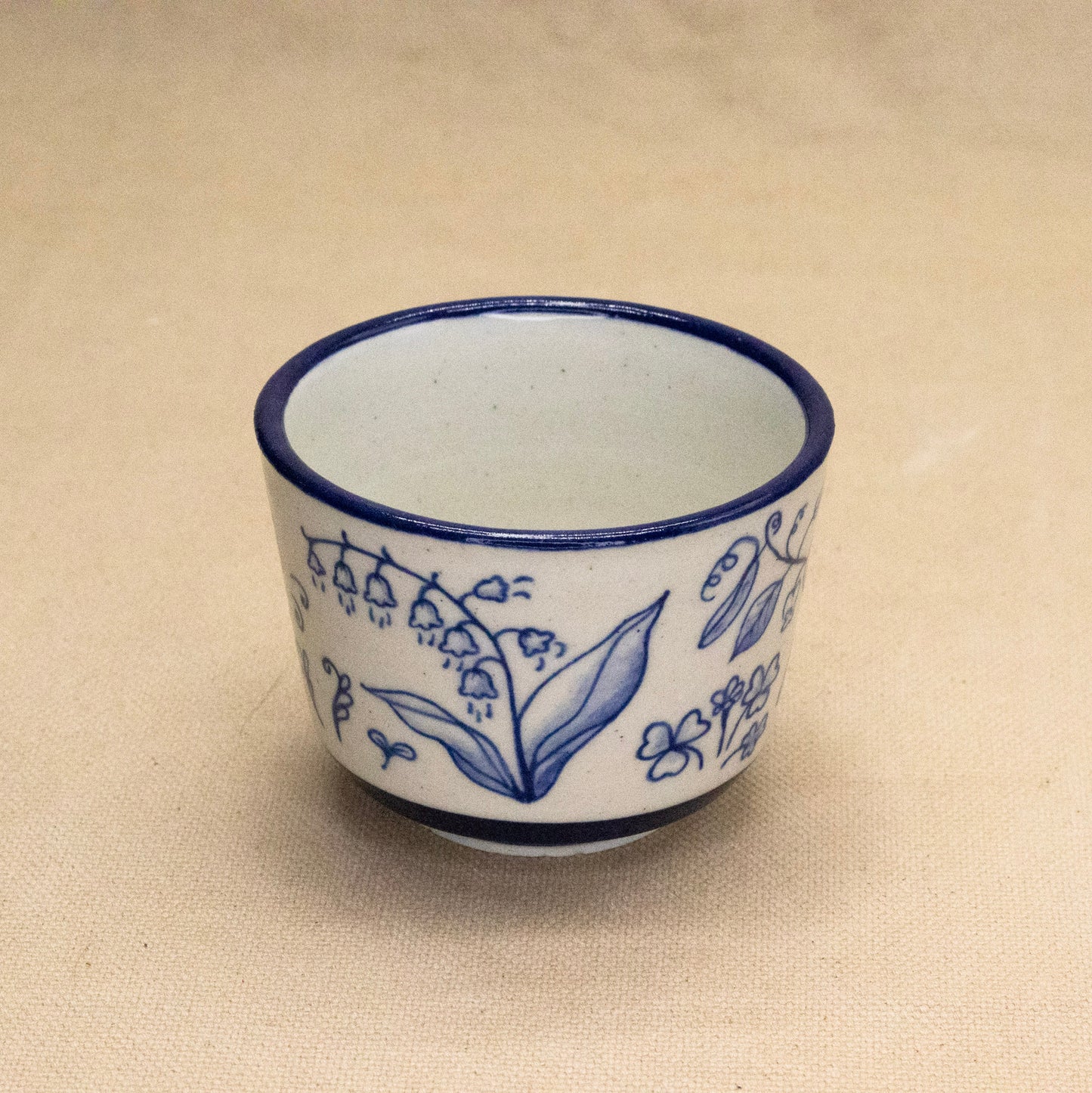 Floral Teacup by Caterpillar Clay