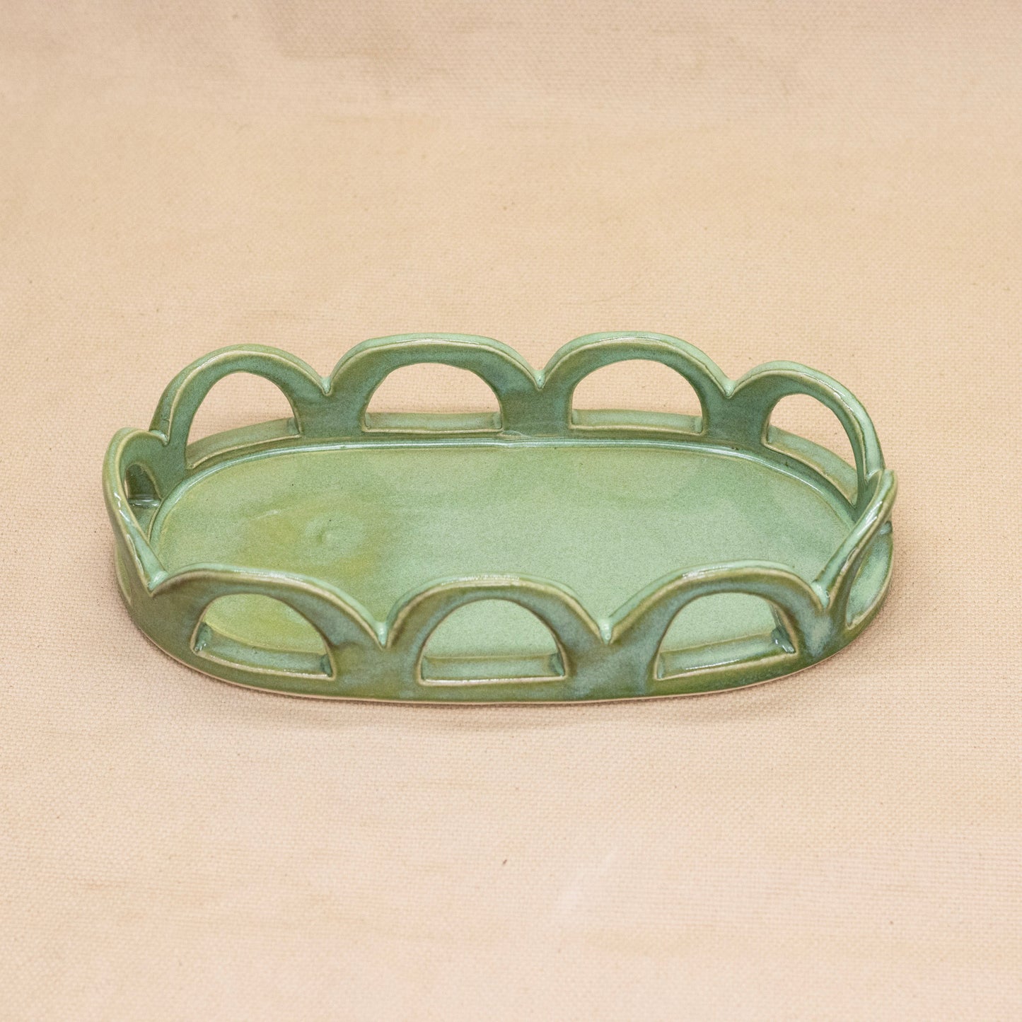 Scallop Cut Out Tray by Brooke Hanson