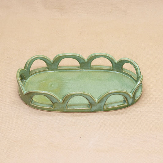 Scallop Cut Out Tray by Brooke Hanson