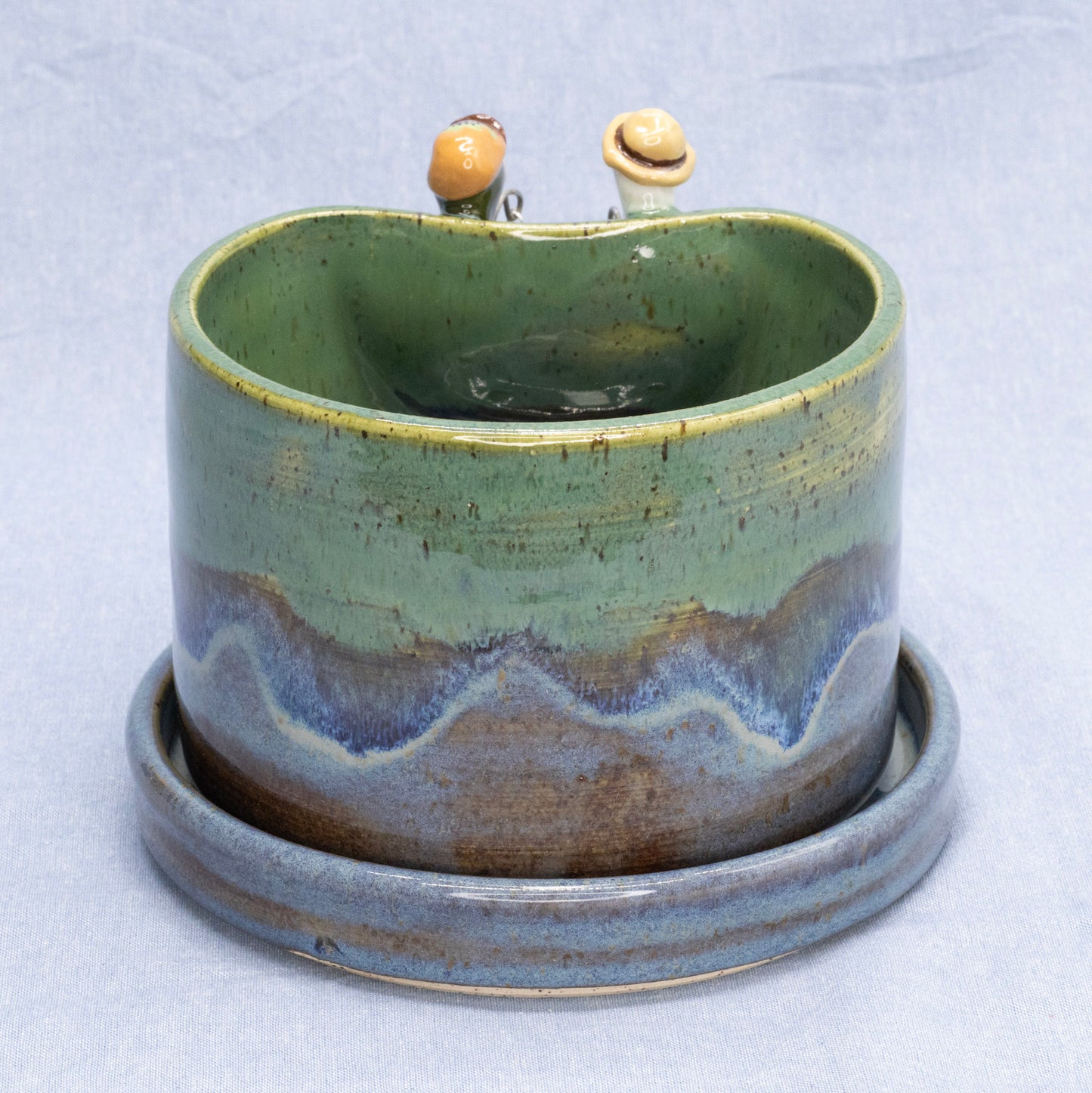 Gone Fishin' Planter by Capy Clay Ceramics