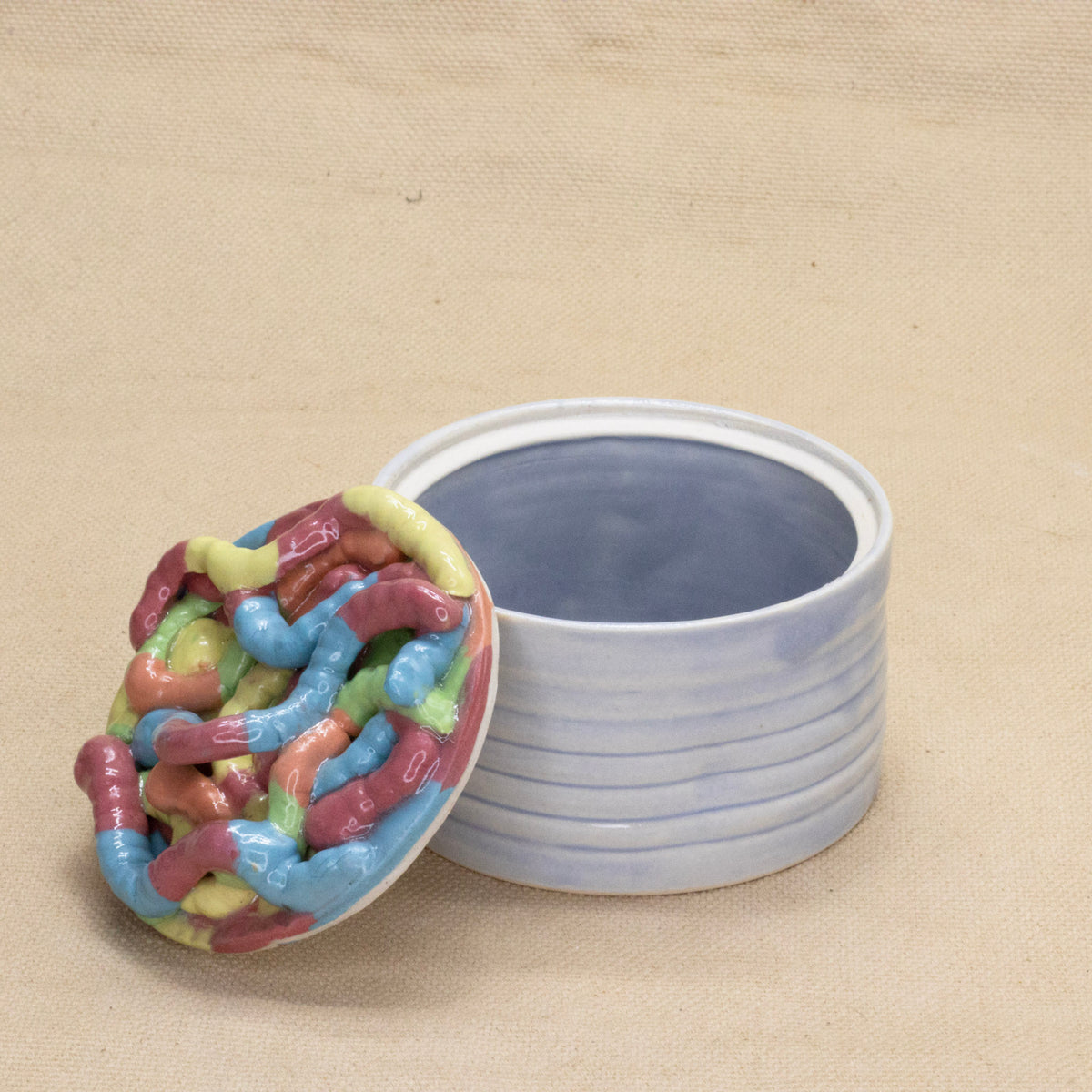 Can of Worms Jar #1 by Amber Frances