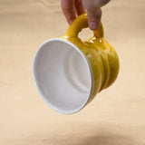 Coffee/Tea Cup (Yellow) by Sisters Slipworks