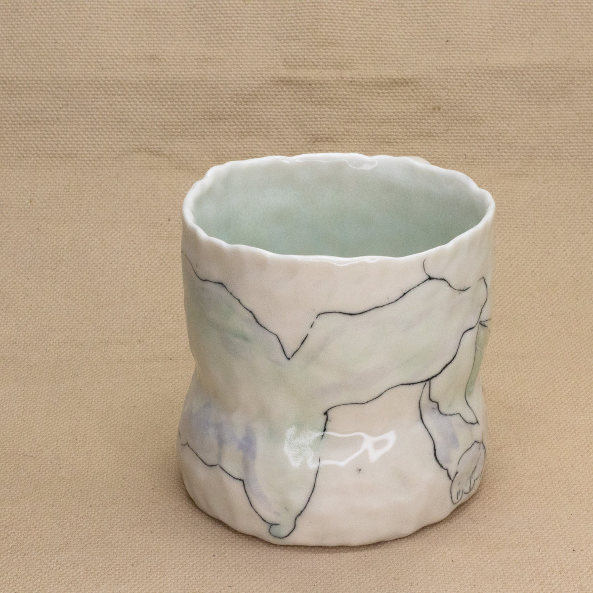 Cat Mug by Ryana Lawson