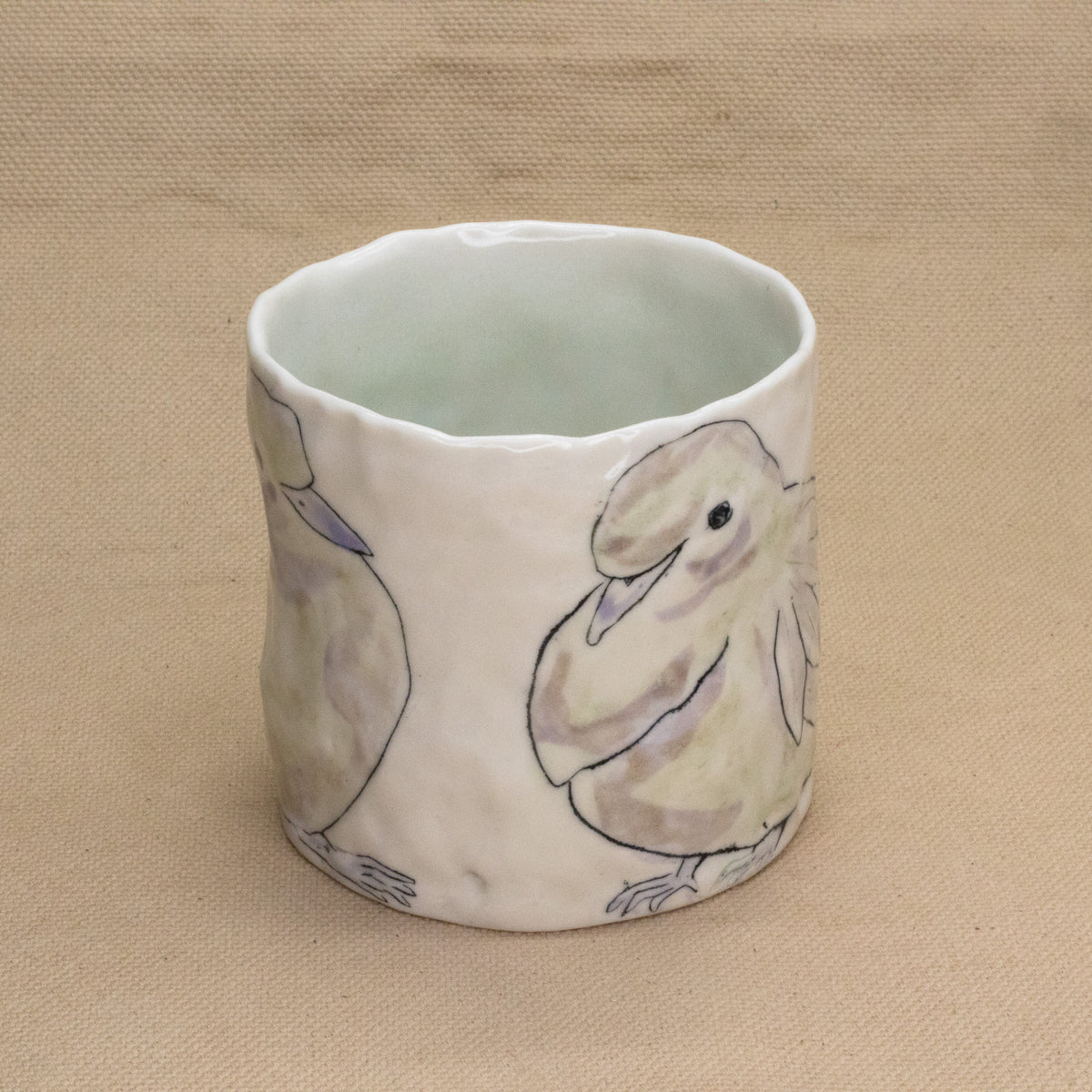 Pigeon Mug by Ryana Lawson
