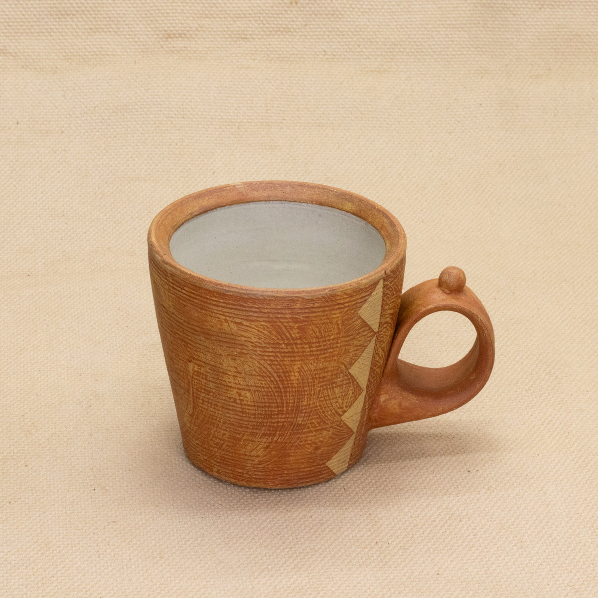 Espresso Mug (Red/Yellow) by Functional Heirlooms