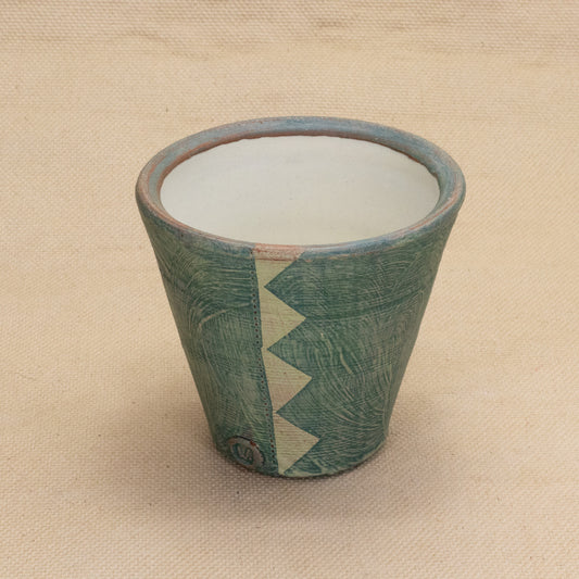 Wine Cup (Blue/Green) by Functional Heirlooms