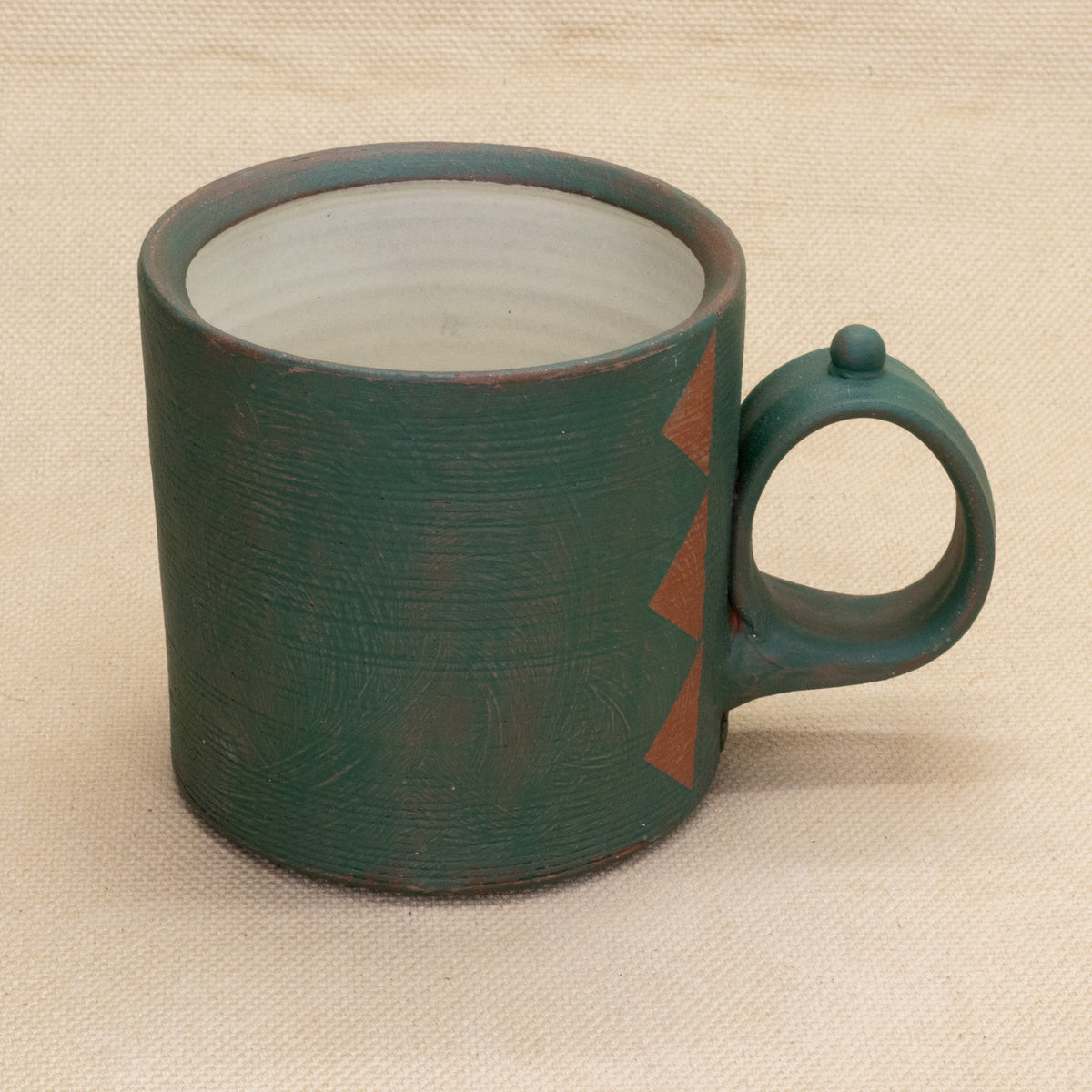 Mug (Jade/Pink) by Functional Heirlooms