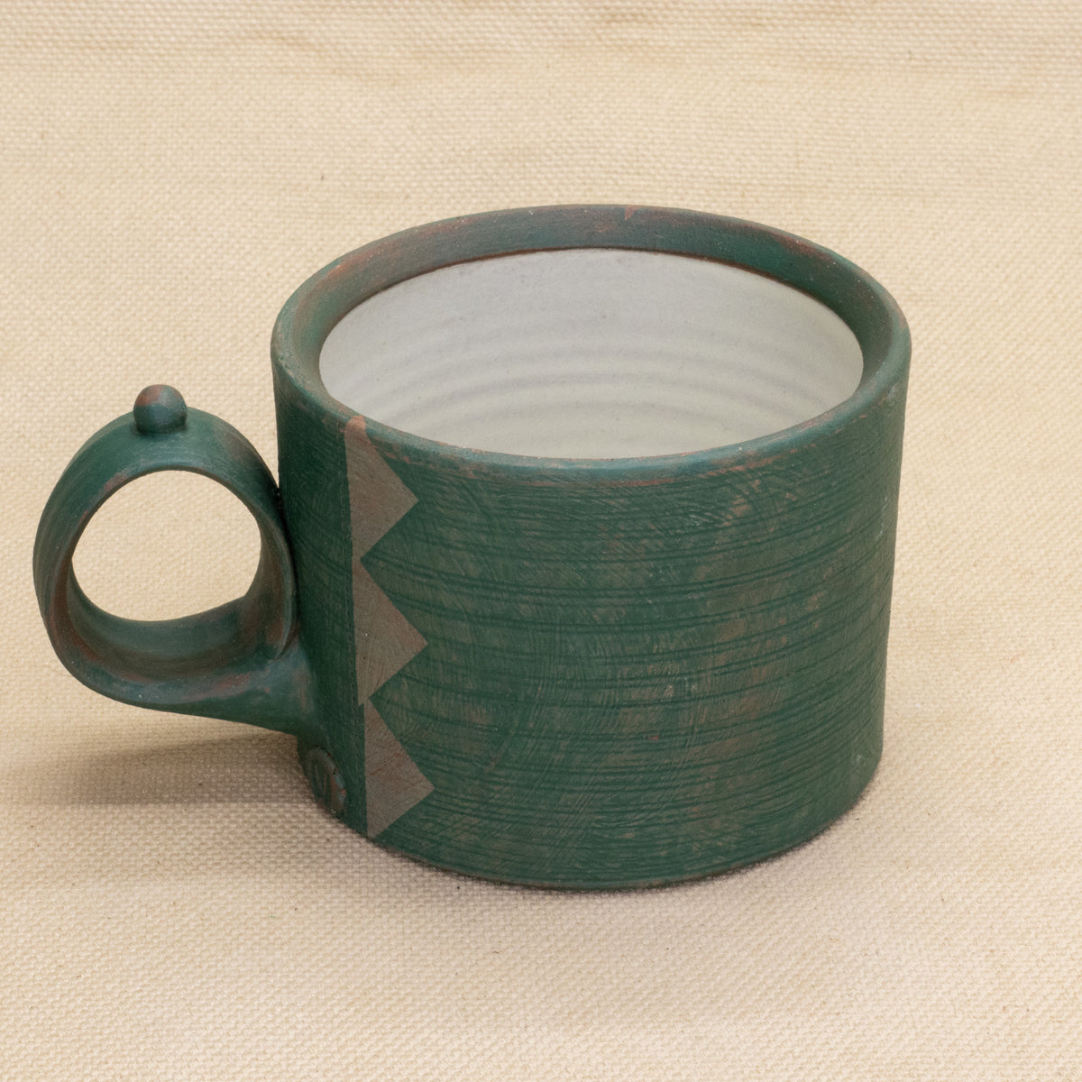 Mug (Jade/Green #3) by Functional Heirlooms