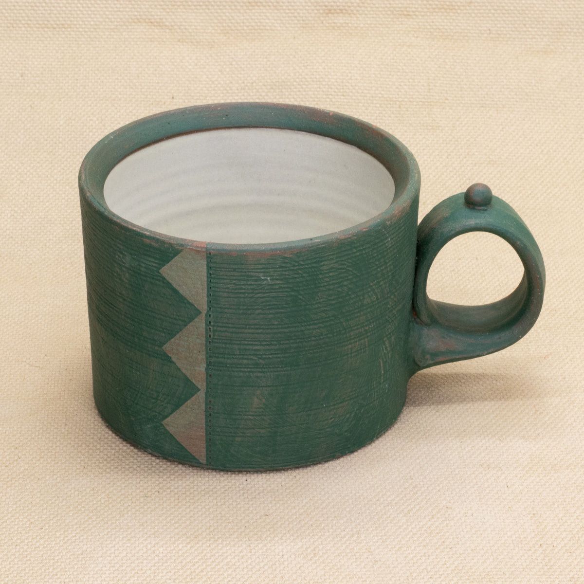 Mug (Jade/Green #3) by Functional Heirlooms