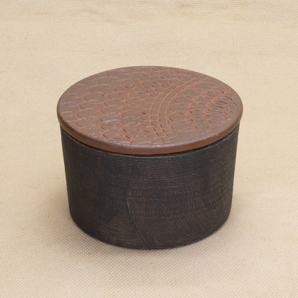 Salt Cellar (Faded Black/Peacock) by Functional Heirlooms