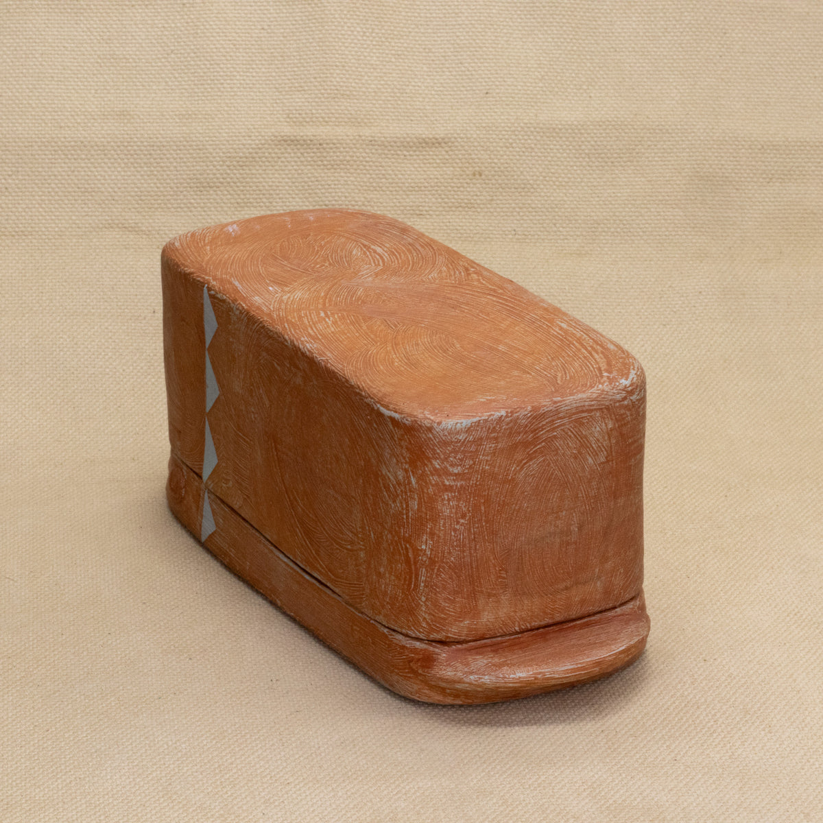 Butter Dish (Red/Blue) by Functional Heirlooms