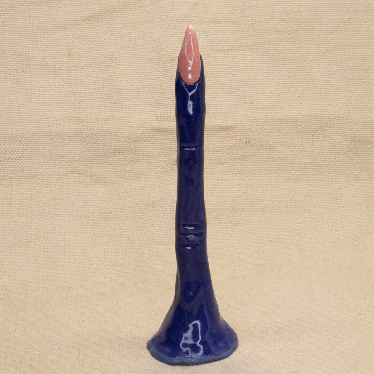 Purple Witch Finger Ring Holder by The Introverted Potter