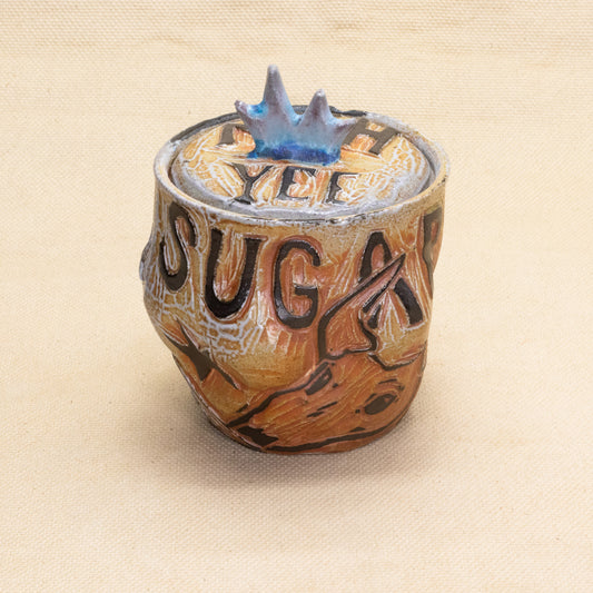 Yee Haw Sugar Jar #1 by Anika Major