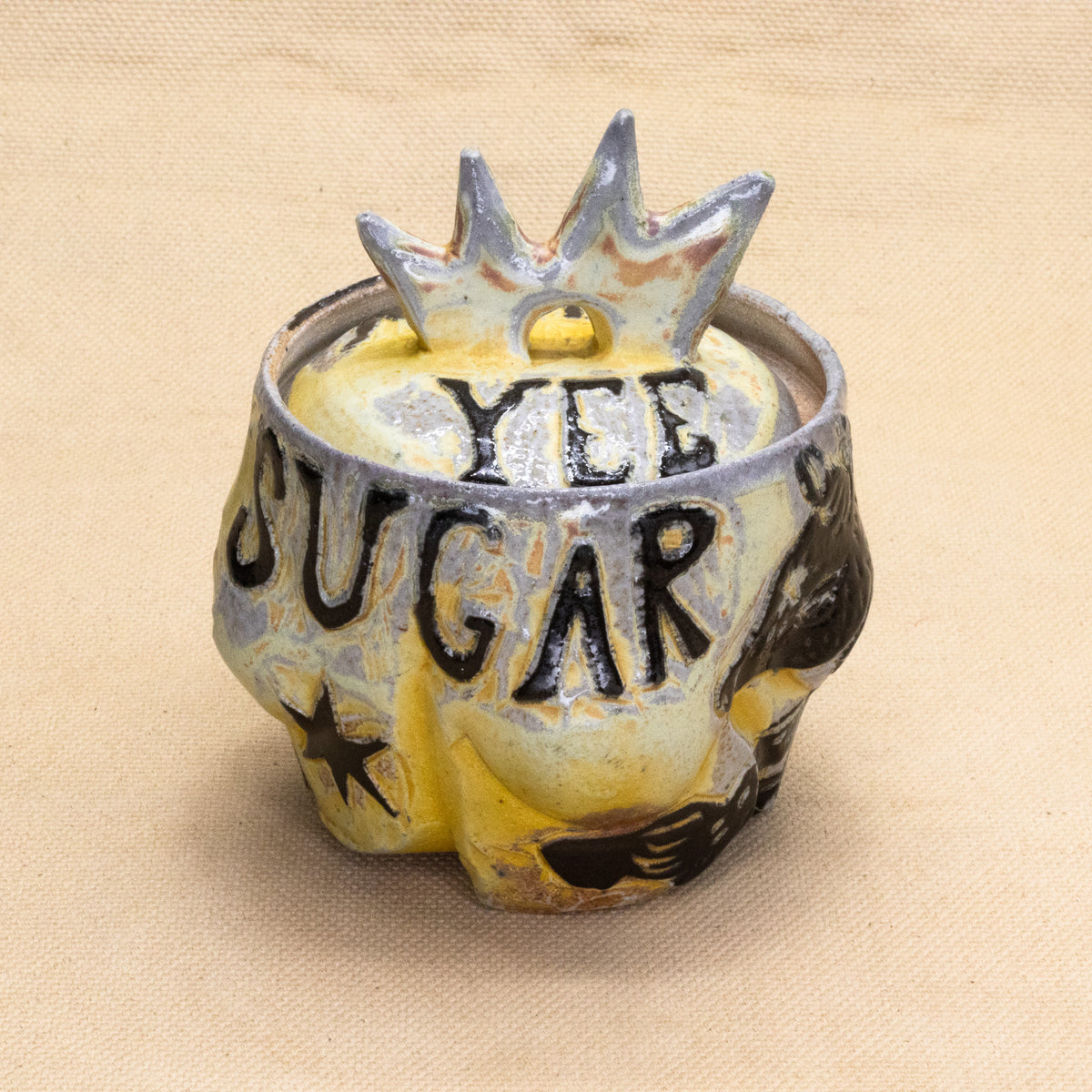 Yee Haw Sugar Jar #3 by Anika Major