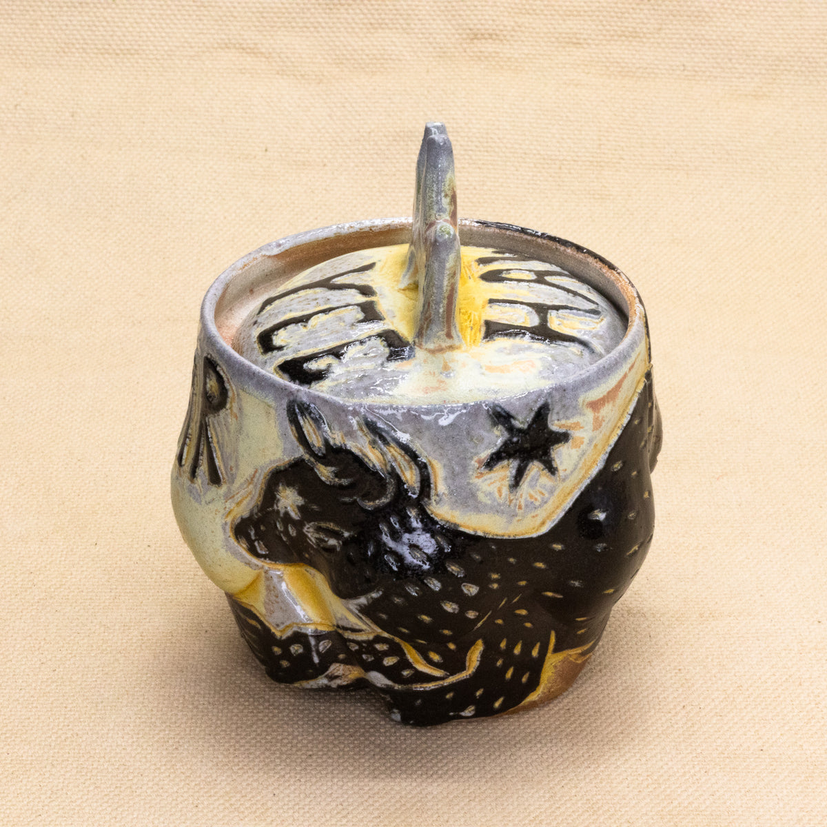 Yee Haw Sugar Jar #3 by Anika Major