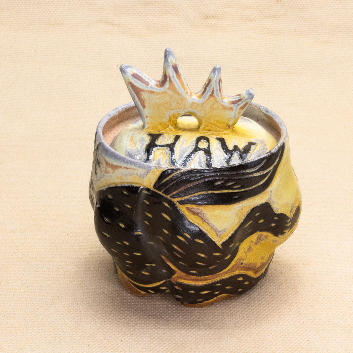 Yee Haw Sugar Jar #3 by Anika Major