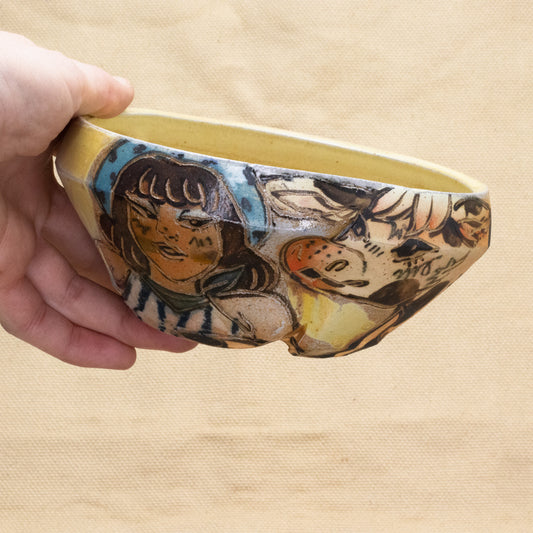 Cowbabe and Horse Bowl by Anika Major