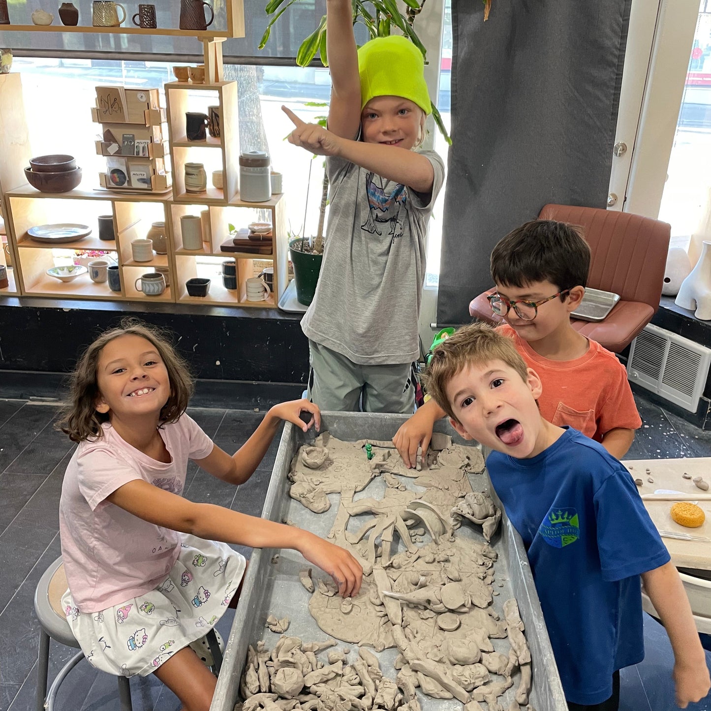 Kid's Clay Camp, Aug 17th - 21st, 9am - 12pm