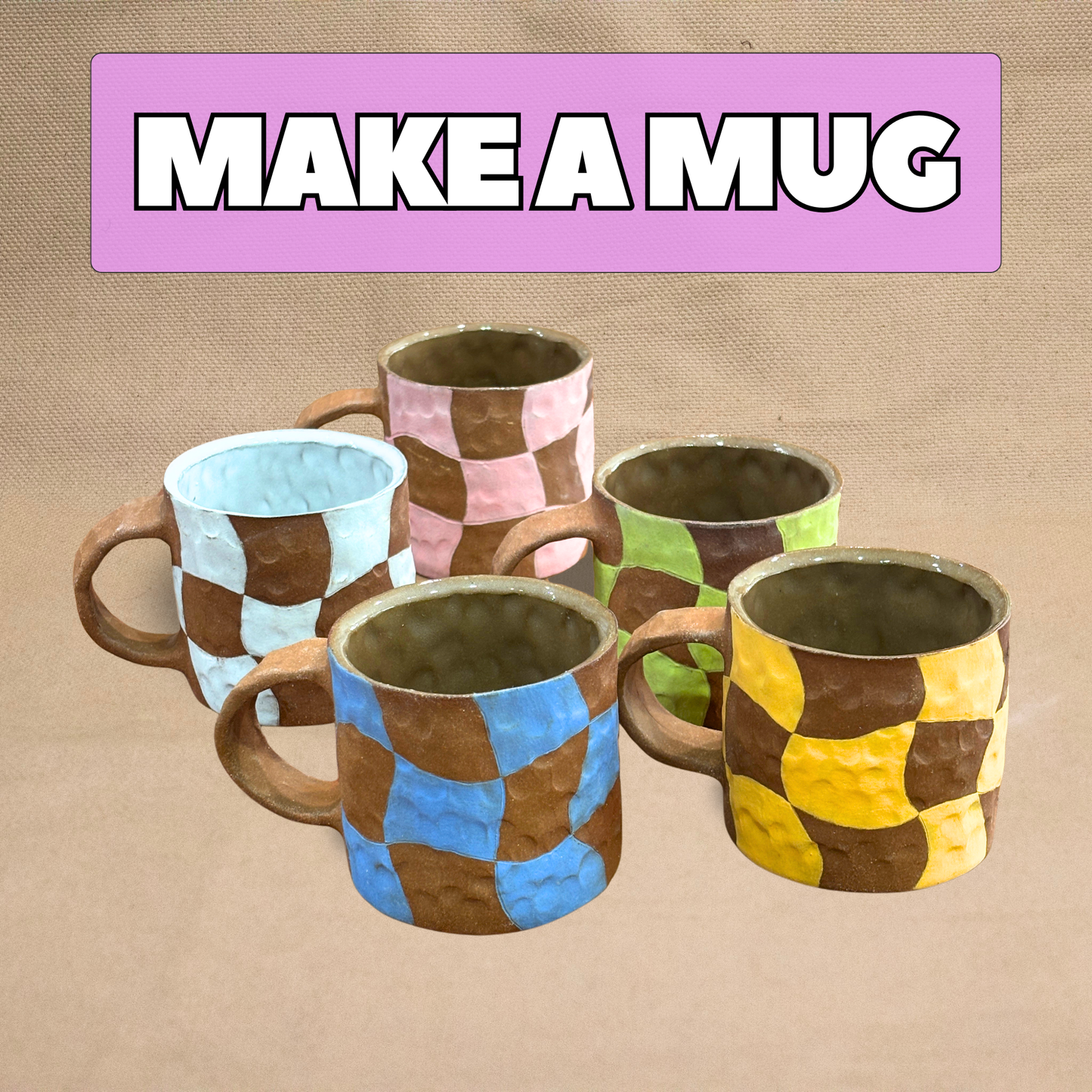 Make-a-Mug Workshop with Liz Leong, August 15th, 12pm - 3pm